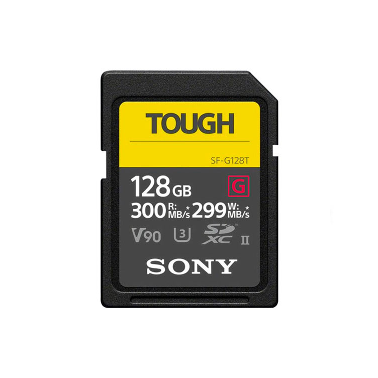 SDXC 128Gb Sony SF-G Tough UHS-II V90 300/299 Mb/s