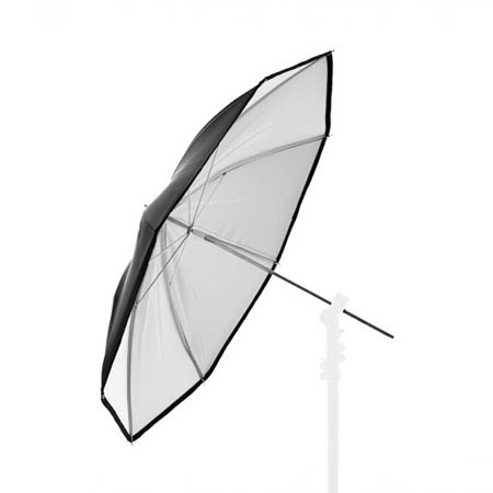 Зонт 105-115 см белый на отражение