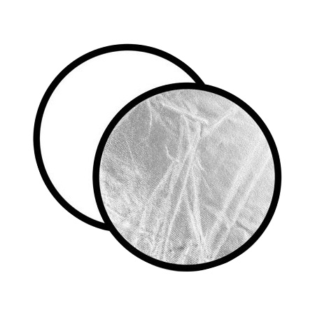 Лайт-диск 110 см серебро-белый FST