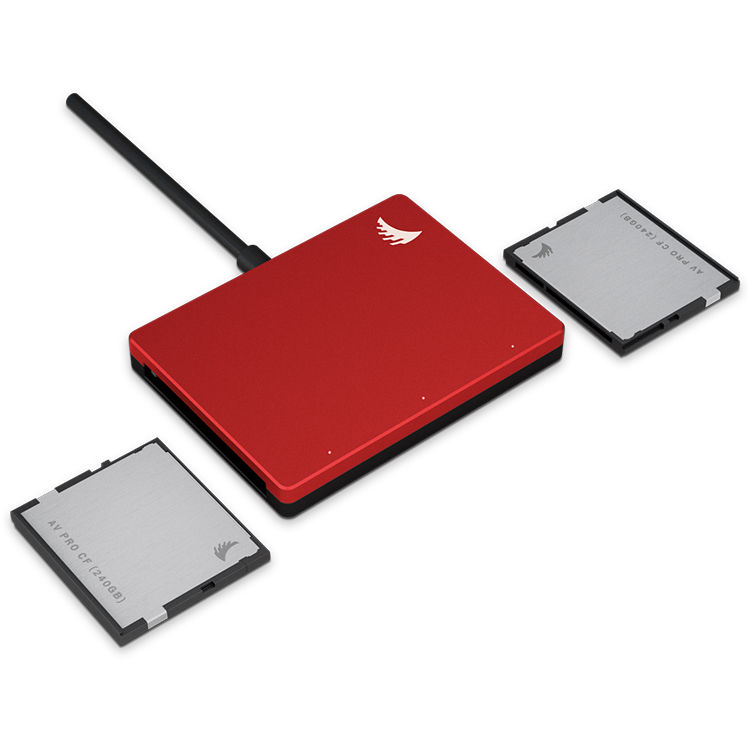 Angelbird CFAST Dual Card Reader. CFAST 2.0. Картридер для промышленных CFAST карт. Angelbird Dual SD USB.