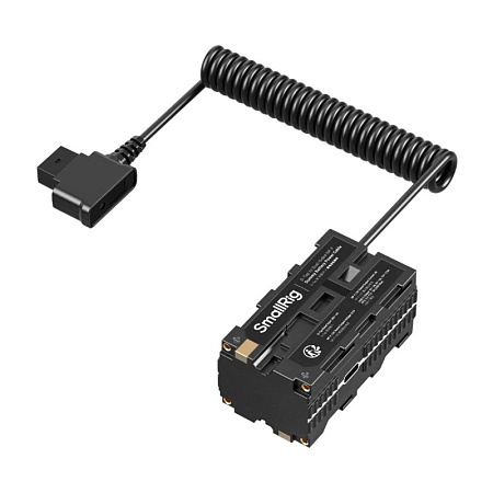 Адаптер питания SmallRig D-Tap на Dual-Sided NP-F Dummy Battery Power Cable 4884