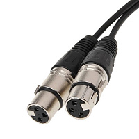 Кабель XLR-XLR мама-мама 0,4м