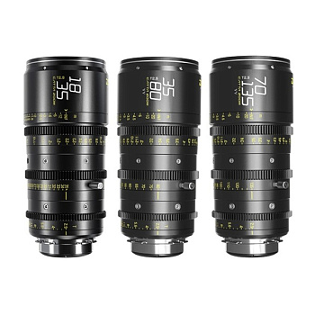 Комплект DZOFilm Catta Ace 18-35mm, 35-80mm, 70-135mm PL-mount