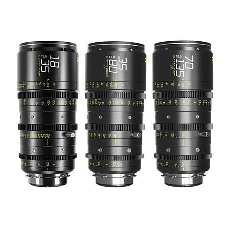 Комплект DZOFilm Catta Ace 18-35mm, 35-80mm, 70-135mm PL-mount