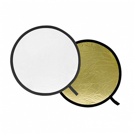 Лайт-диск 105 см золото-белый