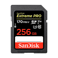 SDXC 256Gb SanDisk Extreme Pro 170/90 Mb/s