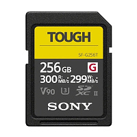 SDXC 256Gb Sony SF-G Tough UHS-II V90 300/299 Mb/s