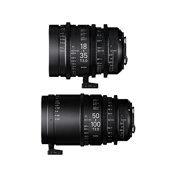 Комплект Sigma 18-35mm, 50-100mm T2 EF-Mount