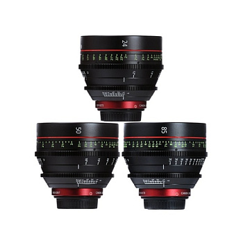 Комплект Canon CN-E 24mm, 50mm, 85mm L F