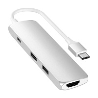 Адаптер Satechi Type-C Slim Multi-Port Adapter 4K