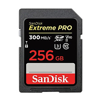 SDXC 256Gb SanDisk Extreme Pro 300/260 Mb/s