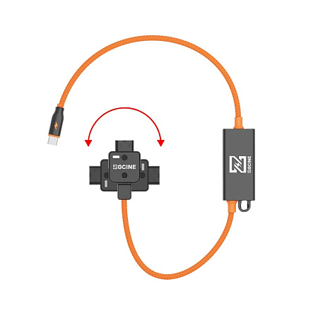 Кабель ZGCine DT-PD Type-C - D-Tap