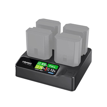 Зарядное устройство Accsoon TOPRIG 4-Bay NP-FZ100