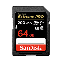 SDXC 64Gb SanDisk Extreme Pro 200/90 Mb/s