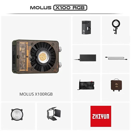 Zhiyun MOLUS X100 RGB Pro Combo