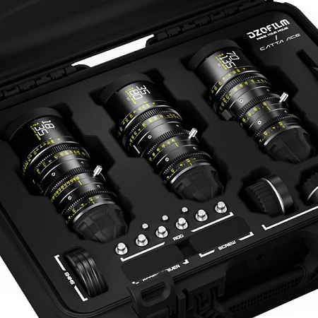 Комплект DZOFilm Catta Ace 18-35mm, 35-80mm, 70-135mm PL-mount