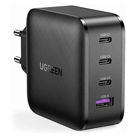 Сетевое зарядное устройство UGREEN CD224 65W GaN