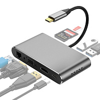 USB разветвитель Type-C - 8-in-1