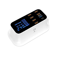 Сетевая зарядка Gurdini HUB 120W