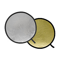 Лайт-диск 105 см золото-серебро