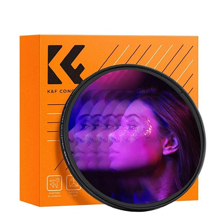 Фильтр эффектный K&F Nano-B Concept Linear Mirage Pentaprism 82мм