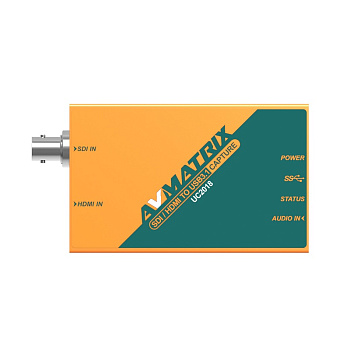 Устройство видеозахвата AVMATRIX UC2018 сигнала SDI/HDMI в USB