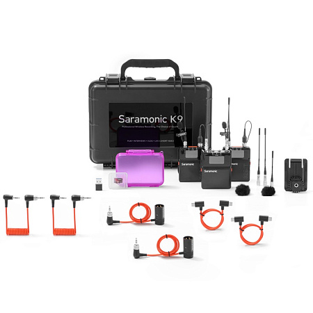 Радиосистема Saramonic K9 (2 TX + 1 RX)