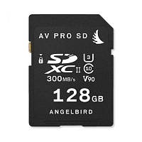 SDXC 128Gb Angelbird AV Pro V90 UHS-II U3 300/280 Mb/s