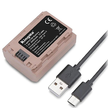 NP-FZ100 для Sony USB Type-C KingMa