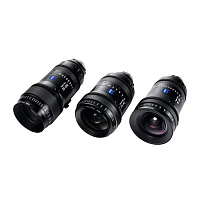 Комплект Carl Zeiss Compact Zoom CZ.2  15-30, 28-80, 70-200 T2.9 PL-Mount