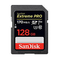 SDXC 128Gb SanDisk Extreme Pro 170/90 Mb/s